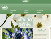 Tablet Screenshot of gcamerica.org